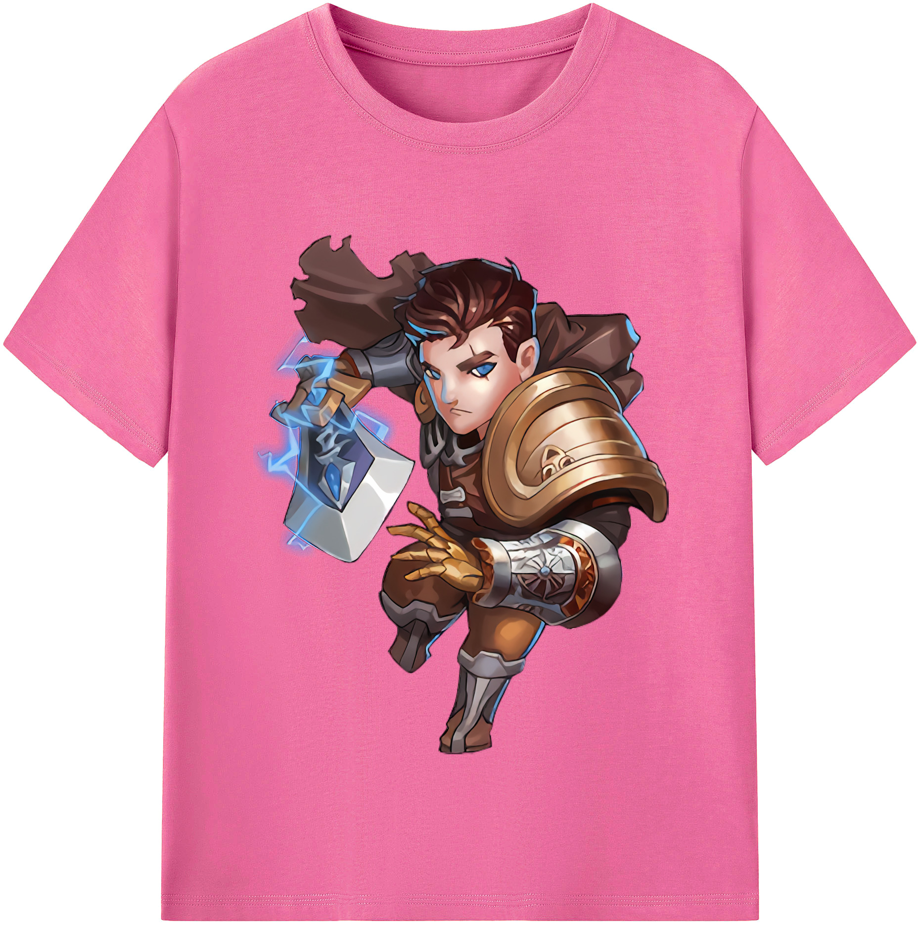 （画像用） リーグ・オブ・レジェンド League of Legends LOL レディースカジュアルプリントTシャツ（綿100％）